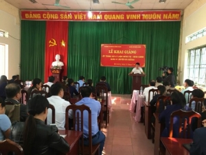 Khai giảng Lớp Trung cấp lý luận chính trị - hành chính khóa 41 (huyện Hà Quảng)