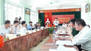 Học viện Chính trị khu vực I và Trường Chính trị Hoàng Đình Giong phối hợp tổ chức Hội thảo khoa học