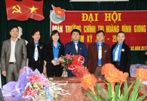 Đoàn Trường Chính trị Hoàng Đình Giong  tổ chức  Đại hội nhiệm kỳ 2017-2019