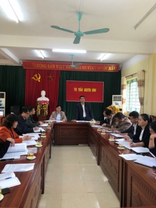 Khoa Xây dựng Đảng tổ chức đi nghiên cứu thực tế tại thị trấn Nguyên Bình