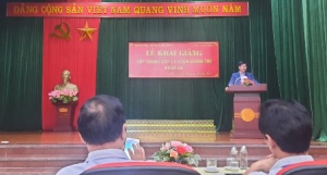 Khai giảng Lớp Trung cấp lý luận chính trị khóa 08 (Thành phố Cao Bằng)