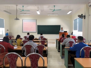 Khoa xây dựng Đảng tổ chức Hội thảo khoa học