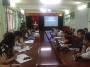 Nghiệm thu đề tài khoa học cấp trường “Nâng cao hiệu lực,  hiệu quả hoạt động của chính quyền cấp cơ sở tại huyện Hòa An  tỉnh Cao Bằng trong giai đoạn hiện nay”