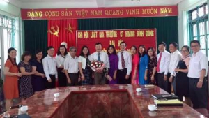 Chi hội Luật gia Trường Chính trị Hoàng Đình Giong  tổ chức Đại hội nhiệm kỳ 2019-2024