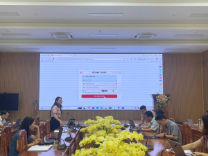 Trường Chính trị Hoàng Đình Giong tổ chức tập huấn sử dụng Hệ thống thông tin điều hành tác nghiệp trong các cơ quan Đảng