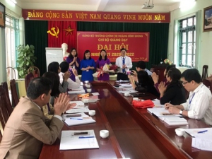 Đại hội Chi bộ Giảng dạy nhiệm kỳ 2020-2022