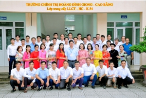 Bế giảng lớp Trung cấp lý luận chính trị - hành chính khóa 54