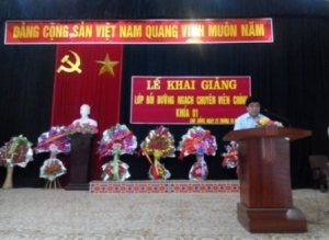 Khai giảng Lớp Bồi dưỡng ngạch chuyên viên chính khóa 01