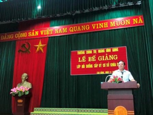 Bế giảng lớp Bồi dưỡng cấp ủy cơ sở khóa 02