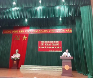 Khai giảng Lớp Trung cấp lý luận chính trị khóa 07 hệ tập trung