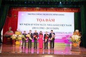 Tọa đàm kỷ niệm 43 năm Ngày Nhà giáo Việt Nam (20/11/1982 - 20/11/2025)