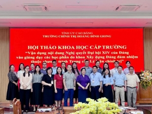 Hội thảo khoa học cấp Trường số 02 năm 2026