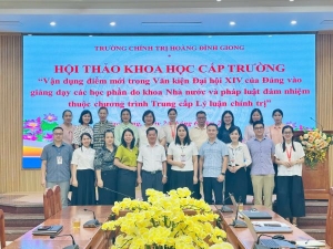 Hội thảo khoa học cấp Trường số 03 năm 2026